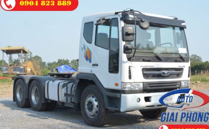 Xe Đầu Kéo DAEWOO NOVUS SE V3TEF 40 Tấn 2 Cầu 1 Dí